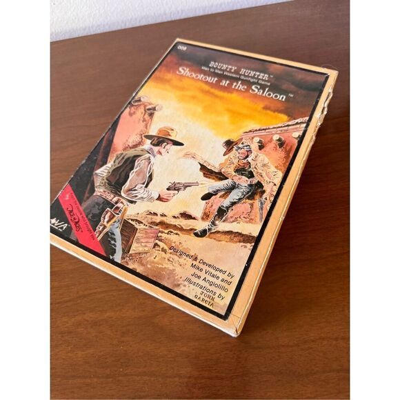 NOVA: Bounty Hunter - Shootout at the Saloon - Western Gunfight Vintage Game - Picture 2 of 9